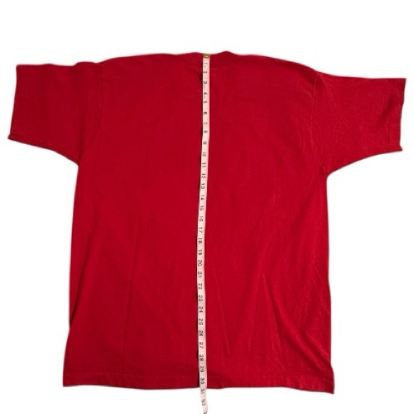 VTG Jesus Christ Chief Cornerstone Red Short Sleeve Tee - Picture 8 of 8